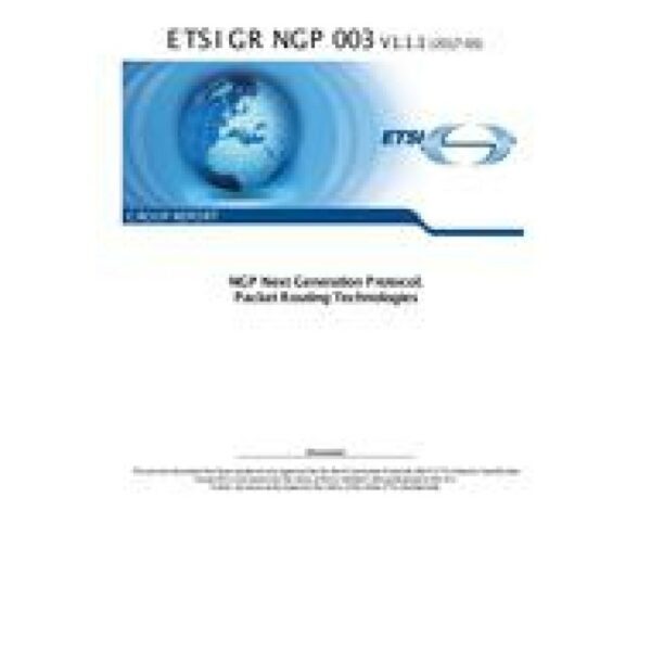 ETSI GR NGP 003