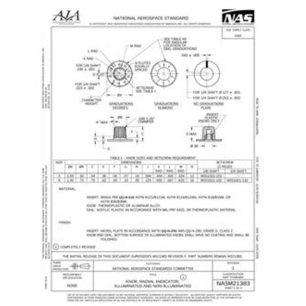 AIA NASM21383