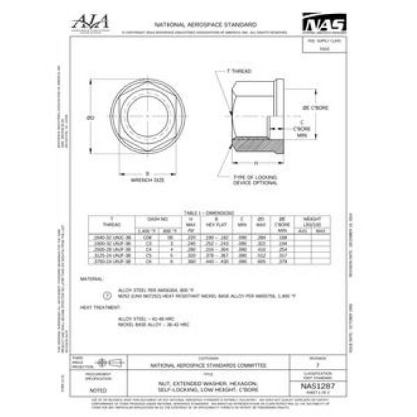 AIA NAS1287