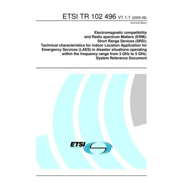 ETSI TR 102 496