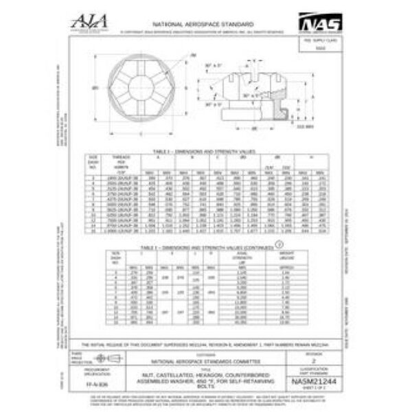 AIA NASM21244