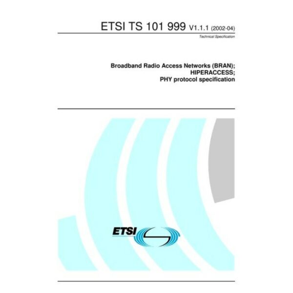 ETSI TS 101 999