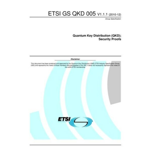 ETSI GS QKD 005