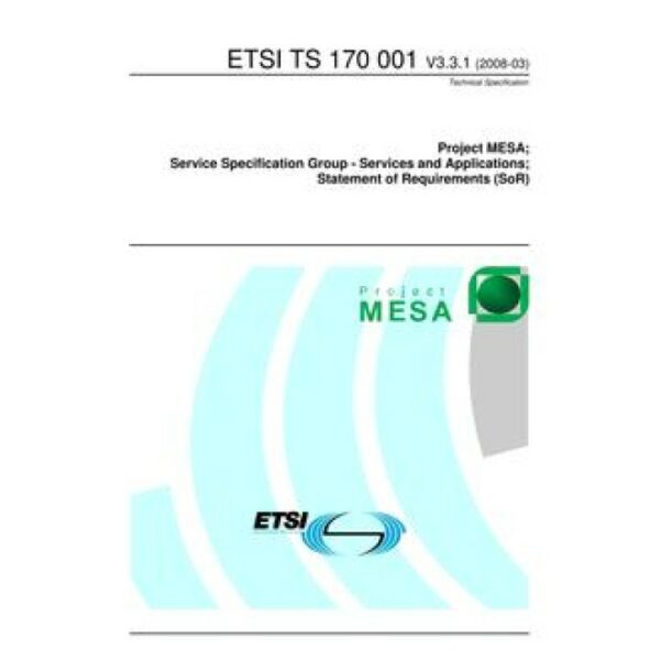 ETSI TS 170 001