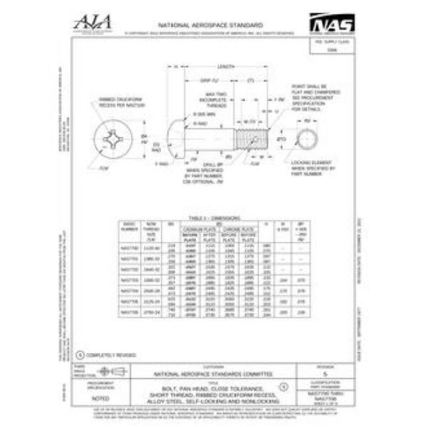 AIA NAS7700-7706