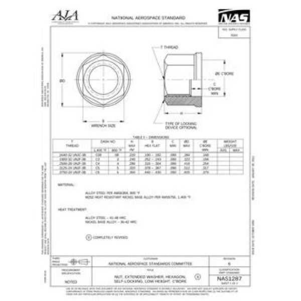 AIA NAS1287