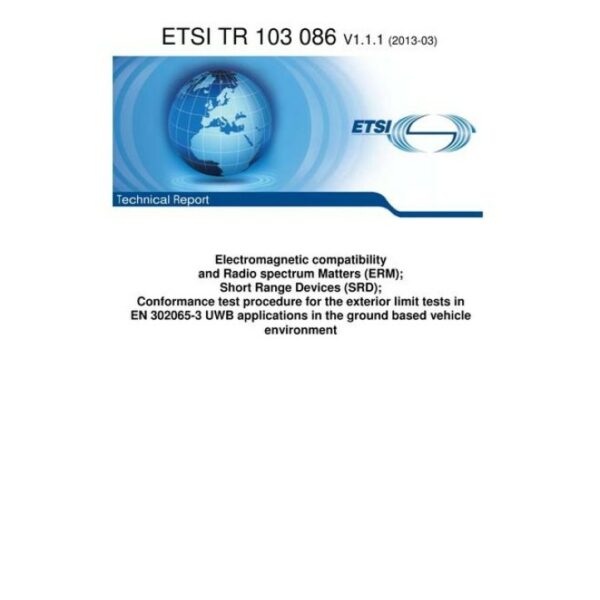 ETSI TR 103 086