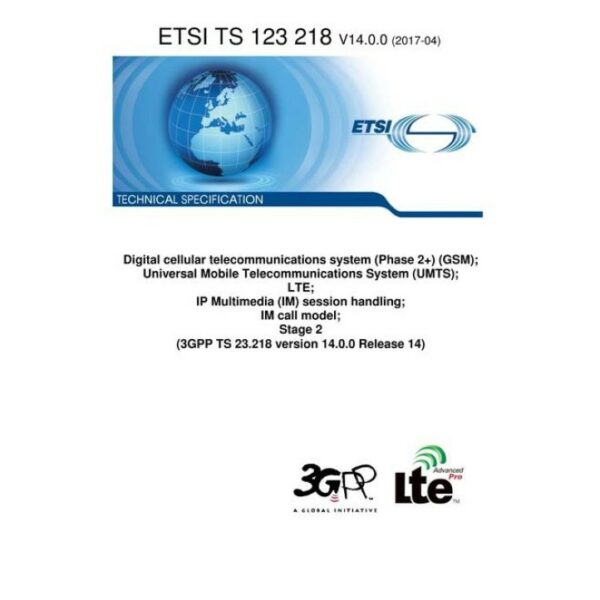 ETSI TS 123 218