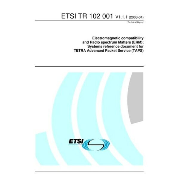 ETSI TR 102 001