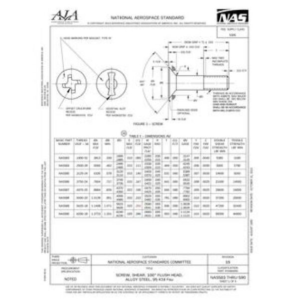 AIA NAS583-590