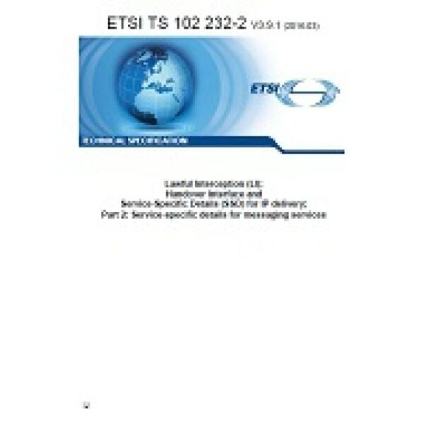 ETSI TS 102 232-2