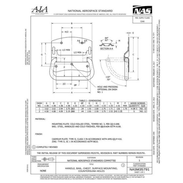 AIA NASM35791