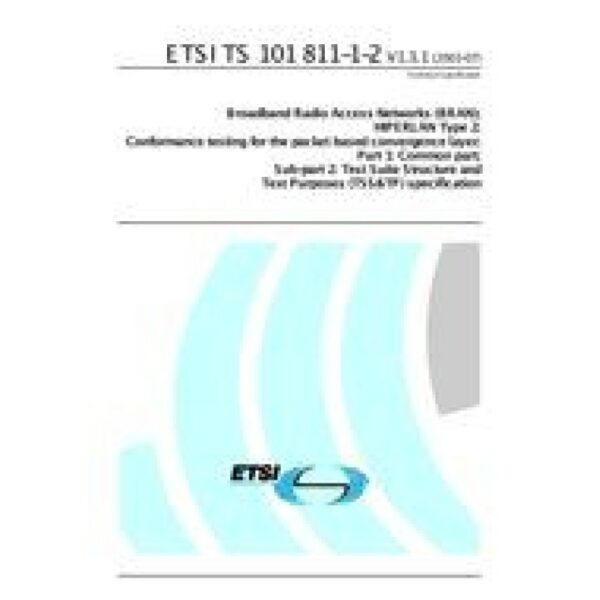 ETSI TS 101 811-1-2