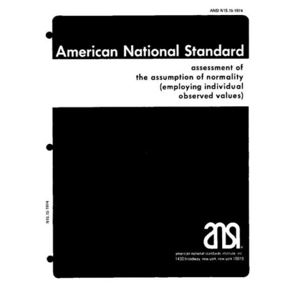 ANSI N15.15-1974 (R1981)