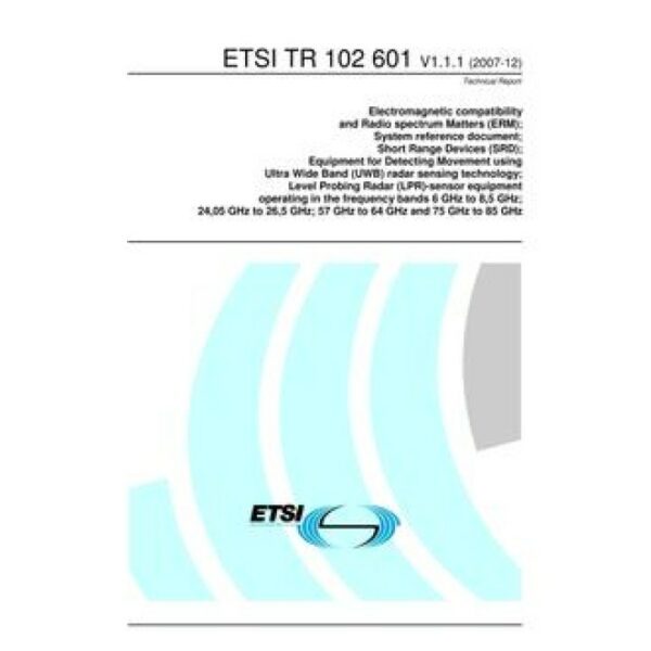 ETSI TR 102 601