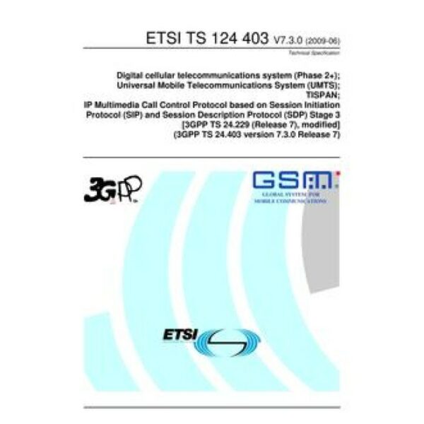 ETSI TS 124 403