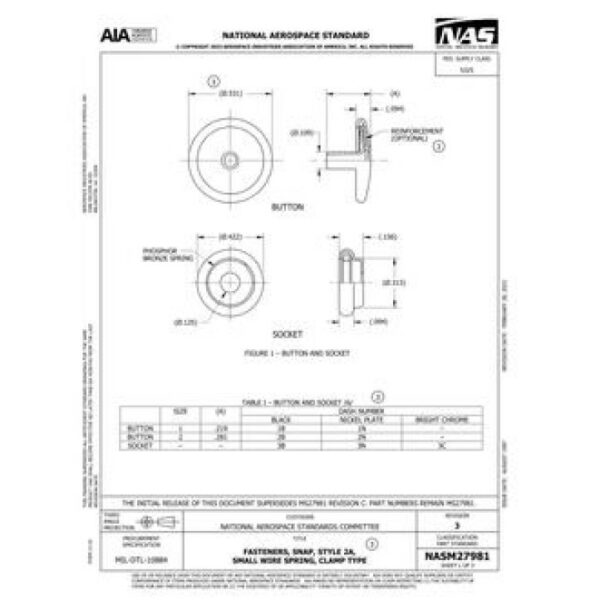 AIA NASM27981