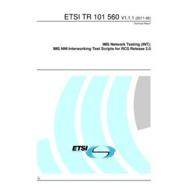 ETSI TR 101 560