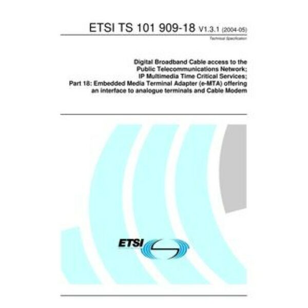 ETSI TS 101 909-18