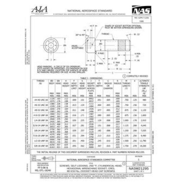 AIA NASM21295