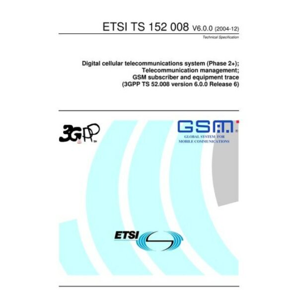 ETSI TS 152 008