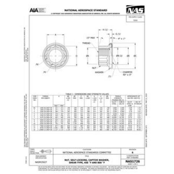 AIA NAS1726