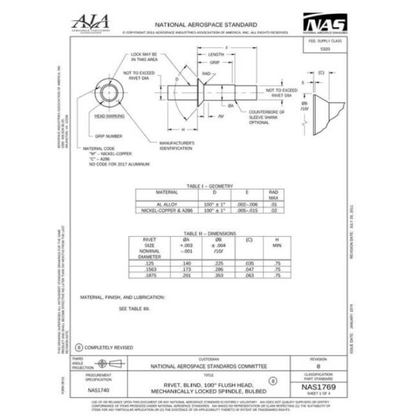 AIA NAS1769