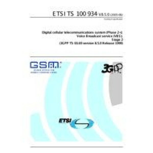 ETSI TS 100 934