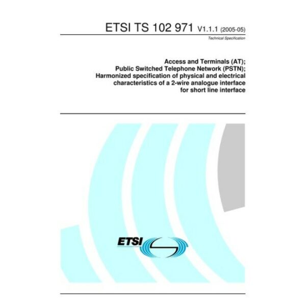 ETSI TS 102 971