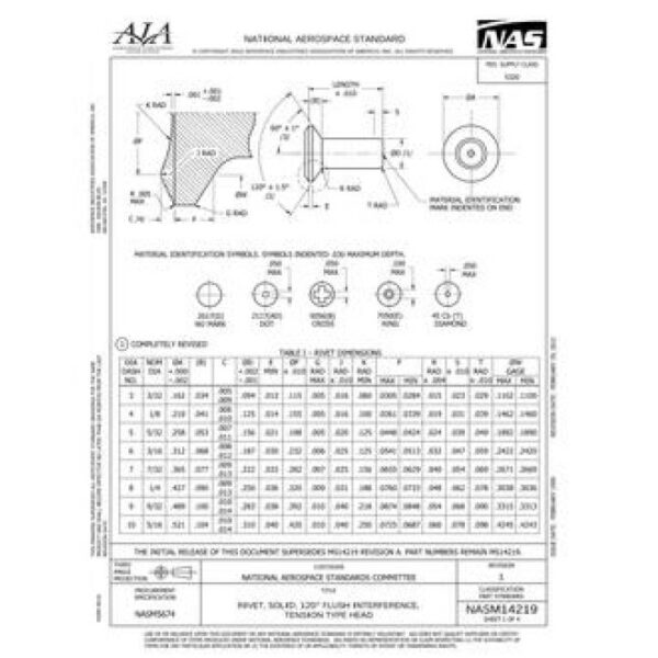 AIA NASM14219