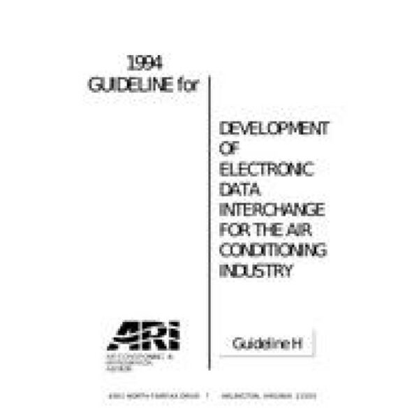 AHRI Guideline H (1994)