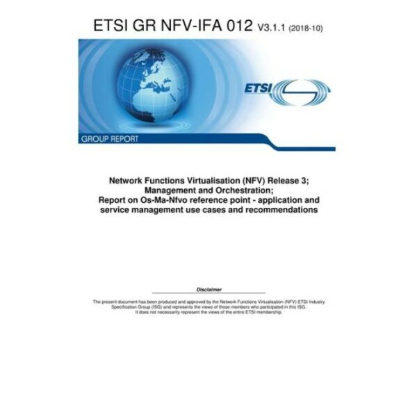 ETSI GR NFV-IFA