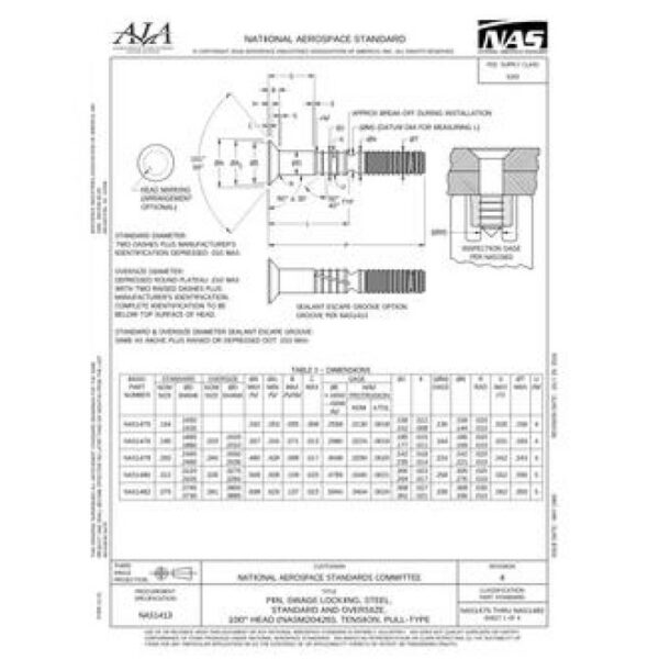 AIA NAS1475-1482