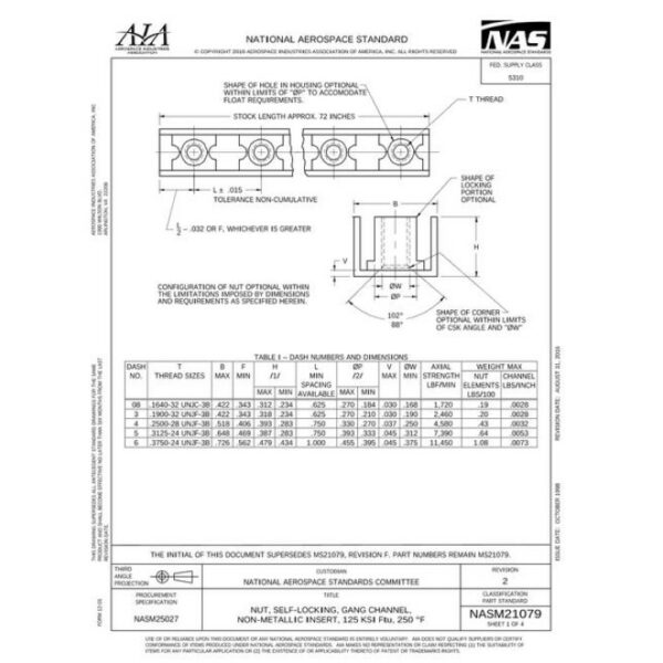 AIA NASM21079