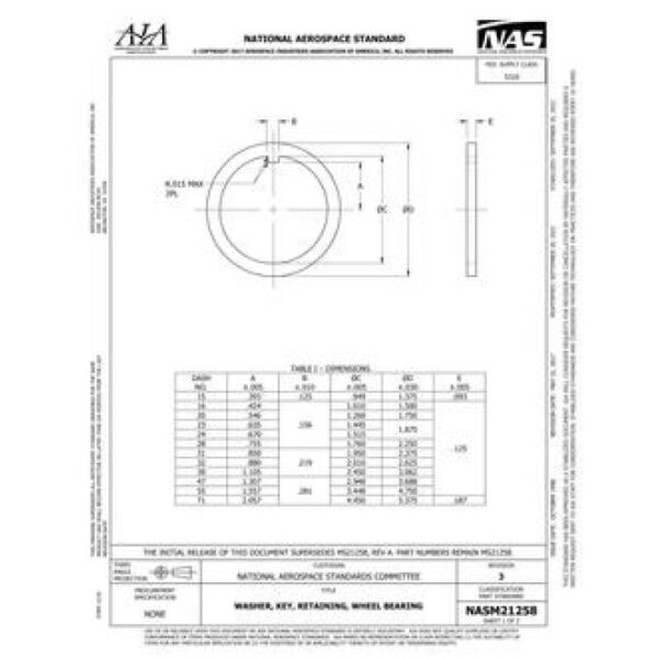 AIA NASM21258