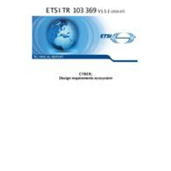 ETSI TR 103 369