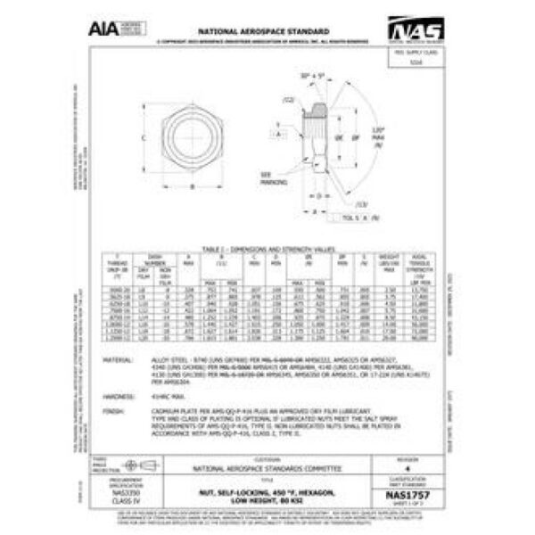 AIA NAS1757