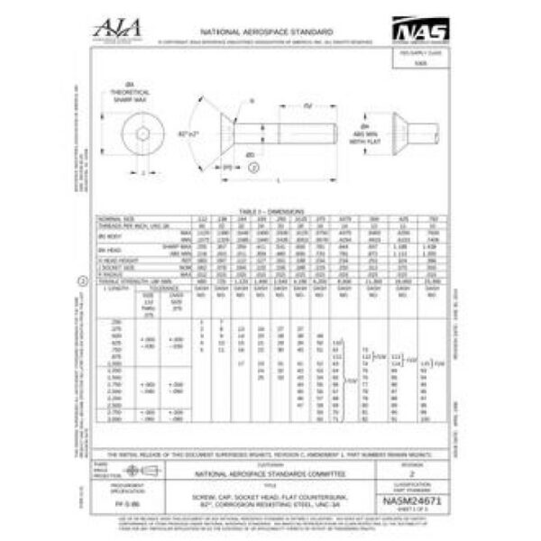 AIA NASM24671