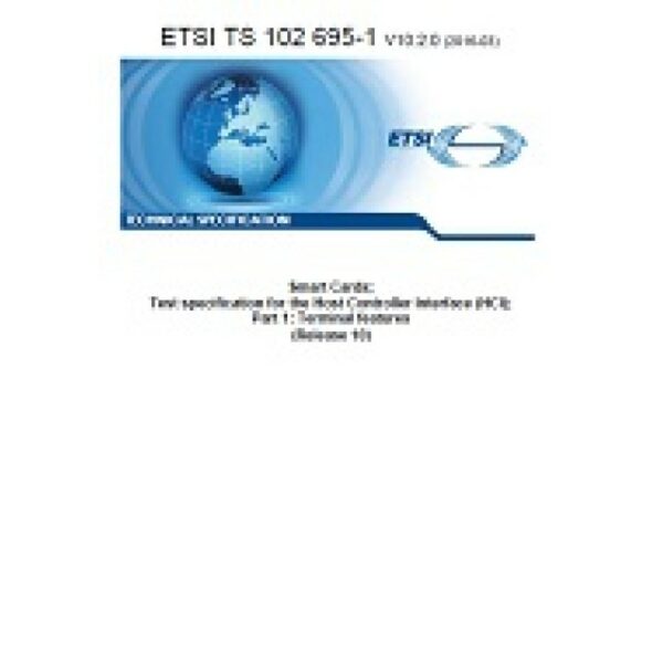 ETSI TS 102 695-1