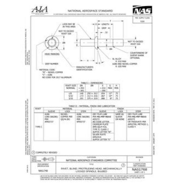 AIA NAS1768