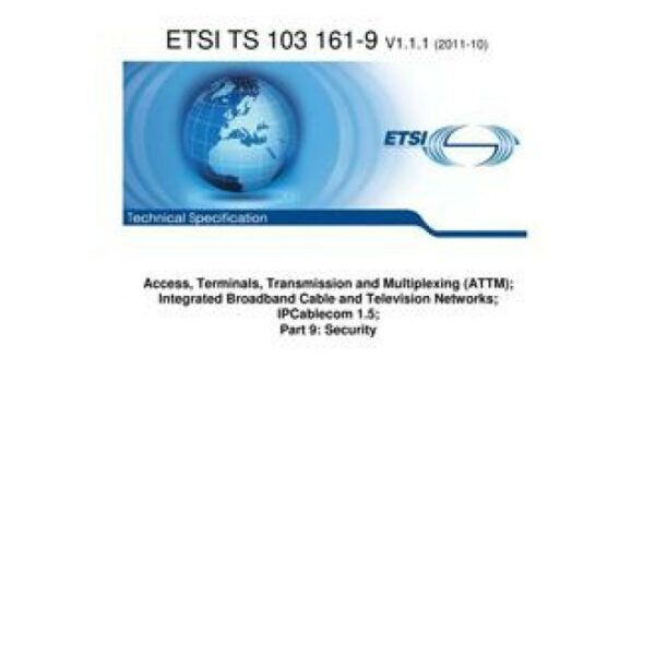 ETSI TS 103 161-9