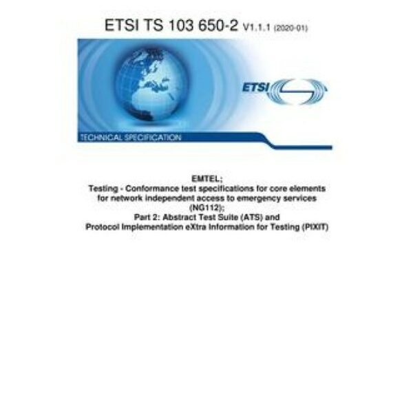 ETSI TS 103 650-2