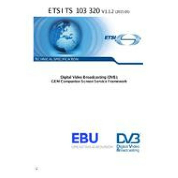 ETSI TS 103 320