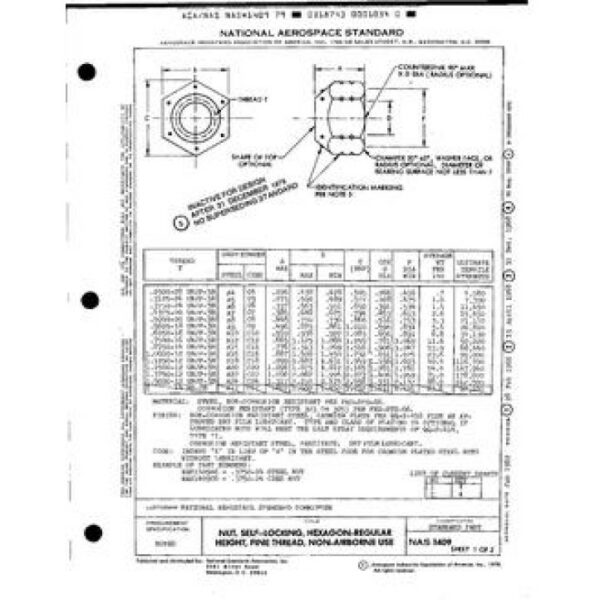 AIA NAS1409