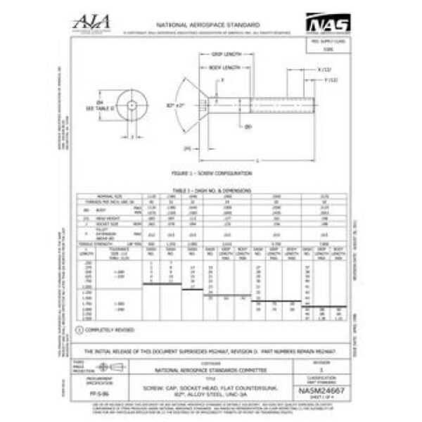 AIA NASM24667