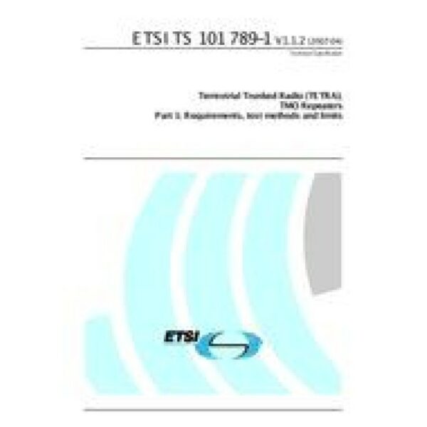 ETSI TS 101 789-1