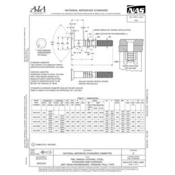 AIA NAS1475-1482