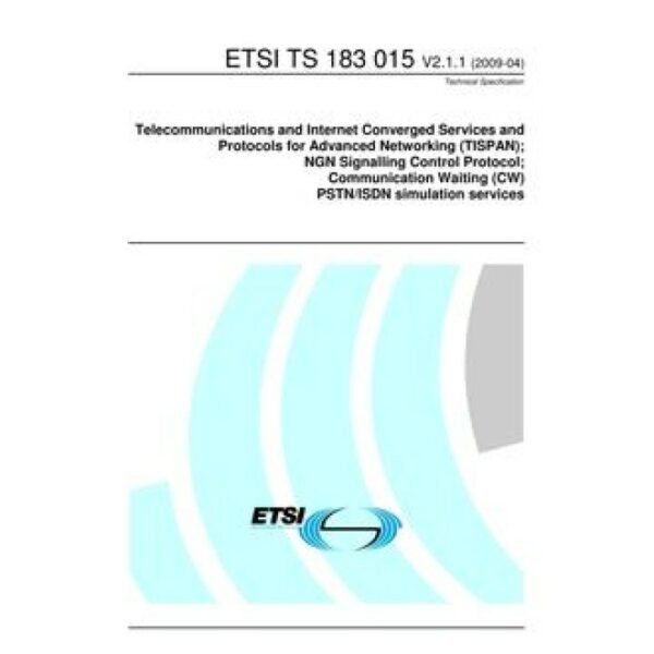 ETSI TS 183 015