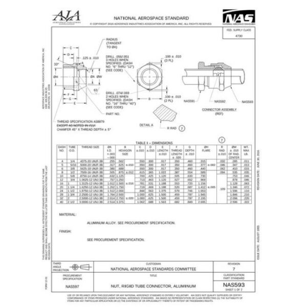 AIA NAS593