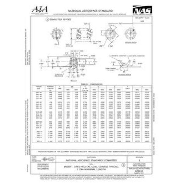 AIA NASM122076-122115